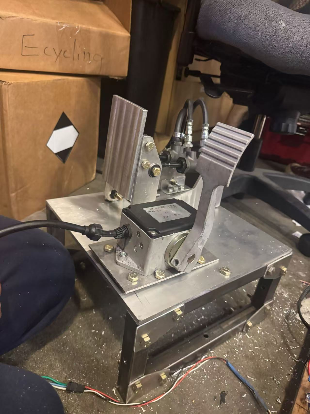 Brake box hardware assembly continuation